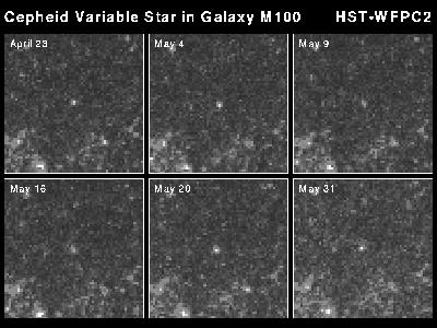 [Cepheids in M100, B]