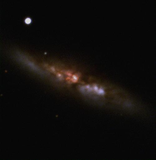 [M82 in color]